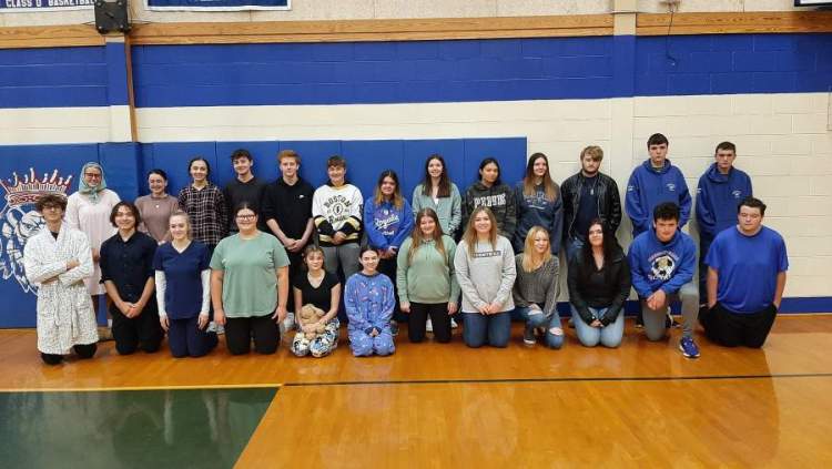 Large image of photo: Group photo from Dress Your Age day